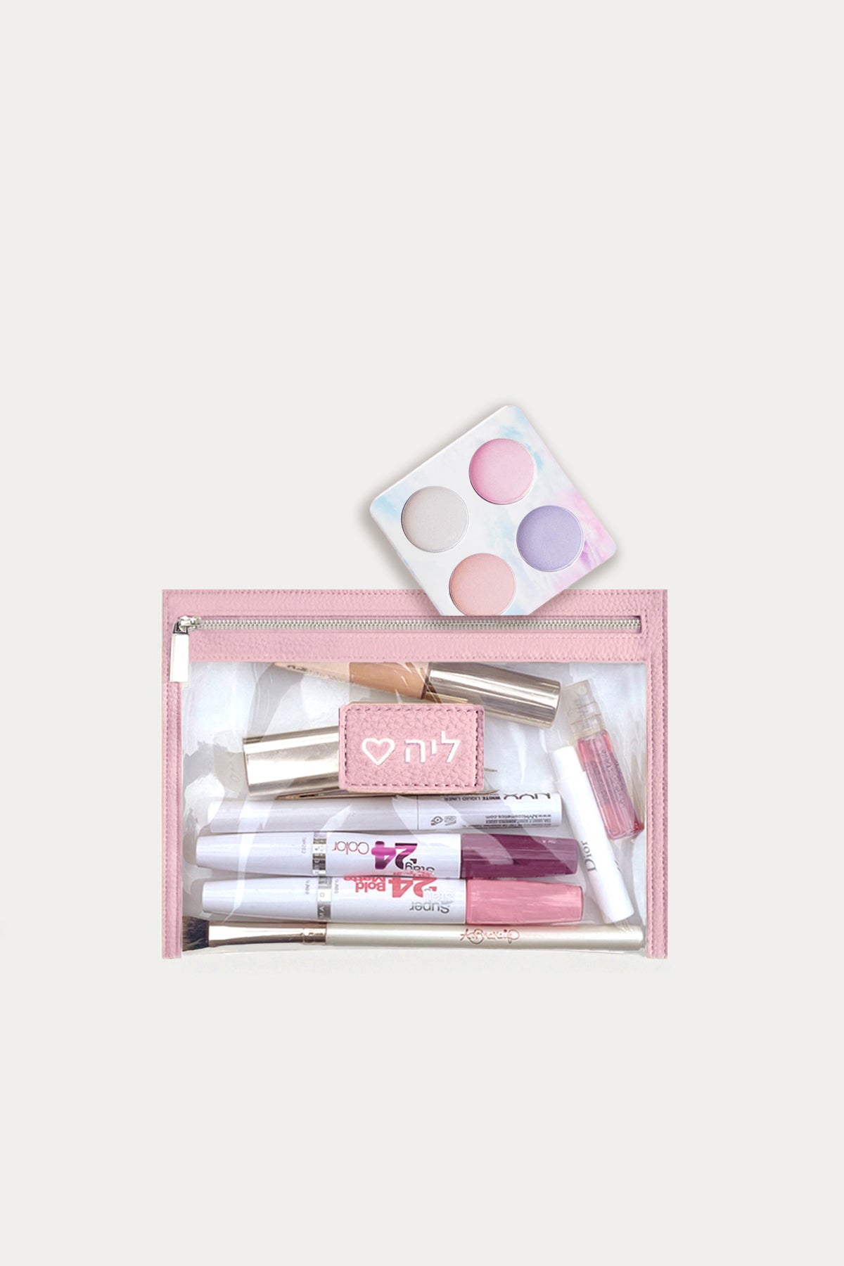 תיק איפור שקוף