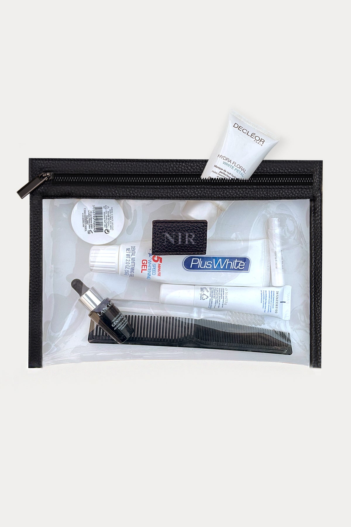 מארז מתנה: תיק איפור/רחצה + מחזיק מפתחות