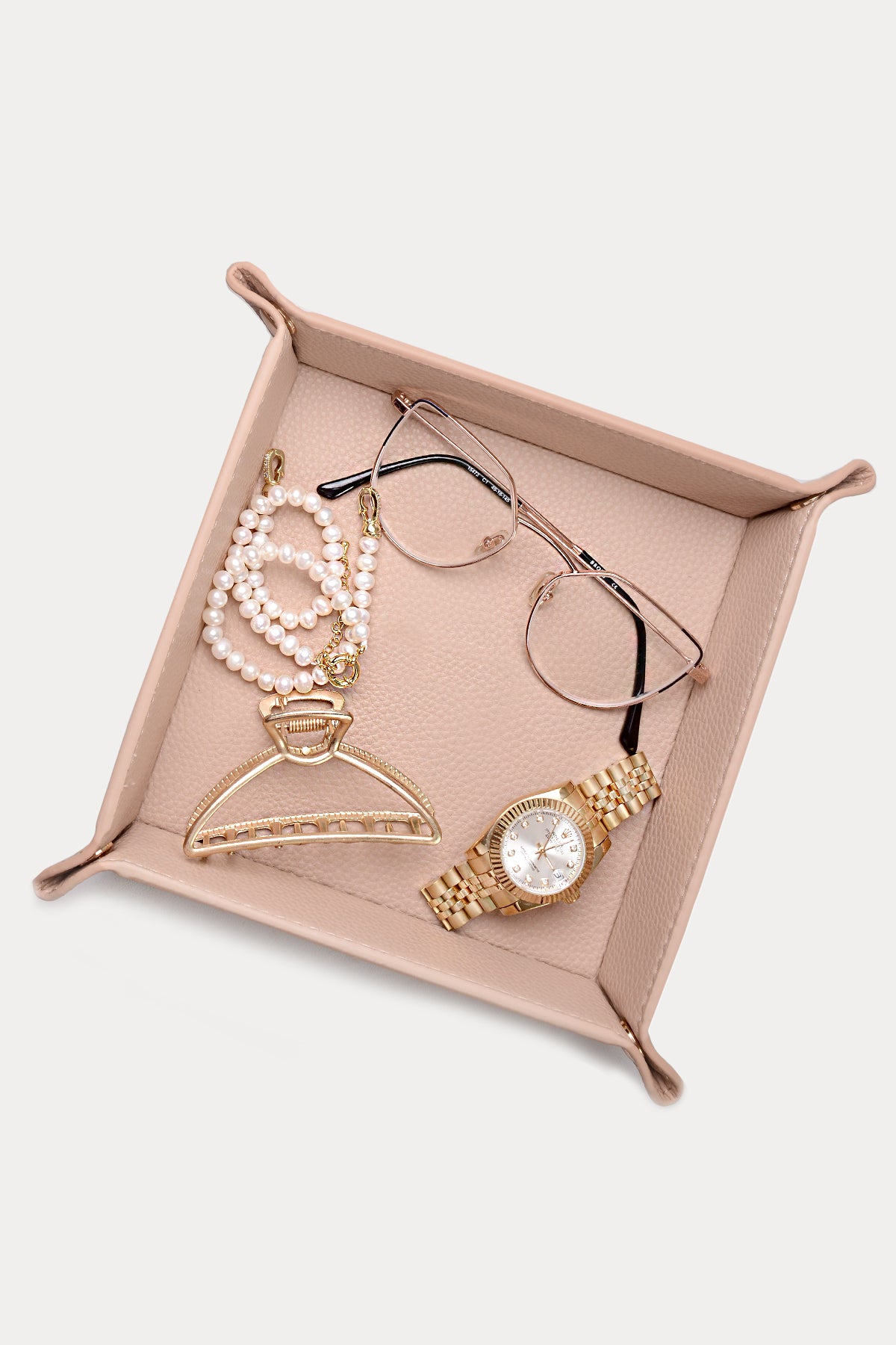 OUTLET- מגש מעוצב עם הטבעה זהב SAPIR