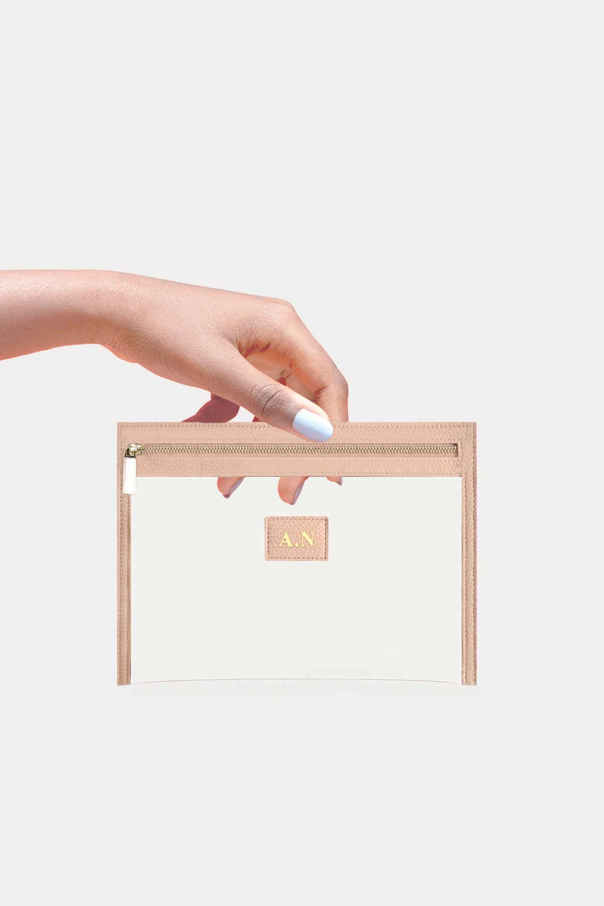 תיק איפור שקוף