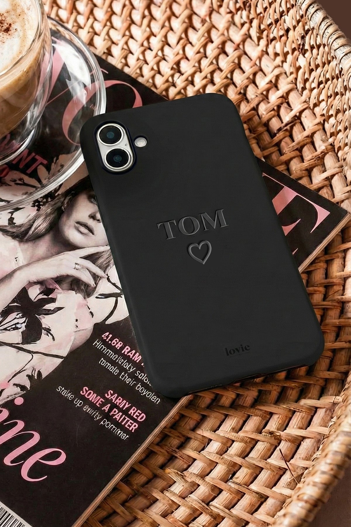 מגן לטלפון עם שם