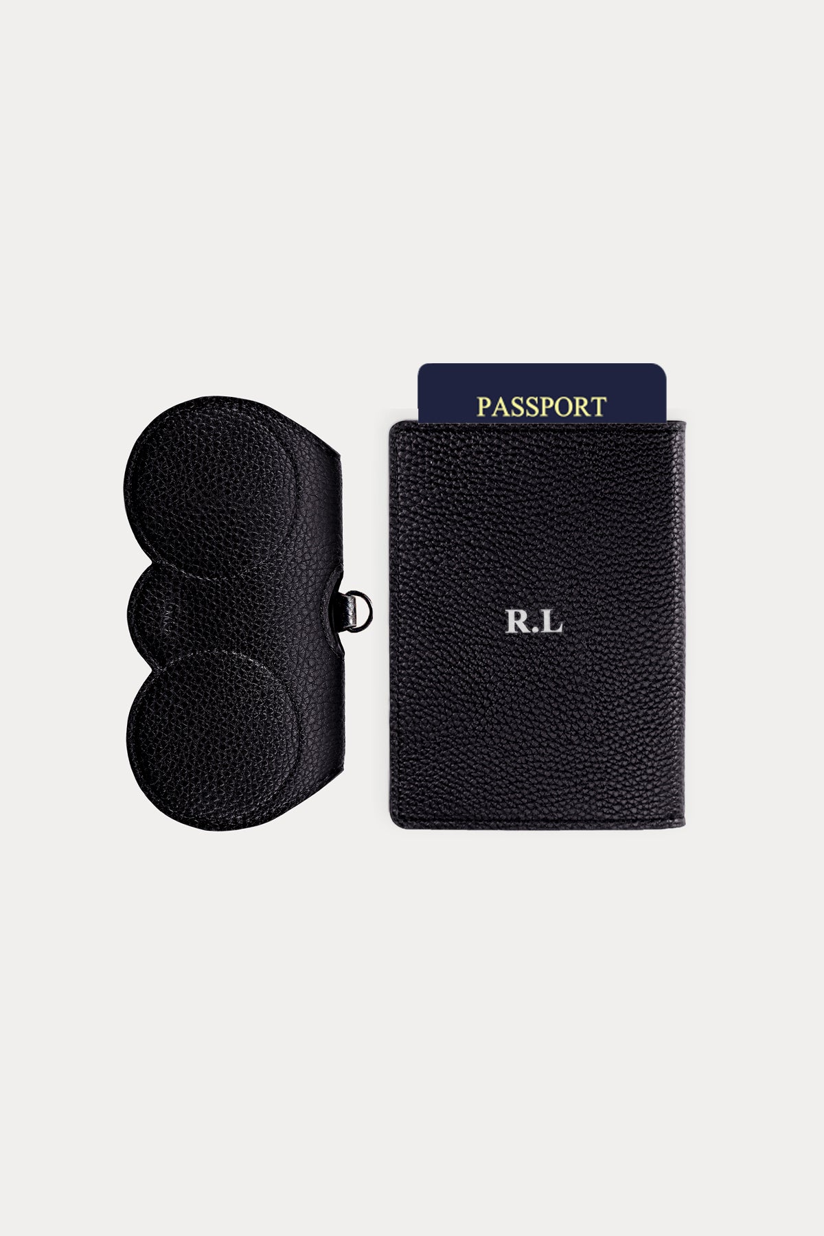 מארז מתנה: כיסוי לדרכון + כיסוי למשקפיים