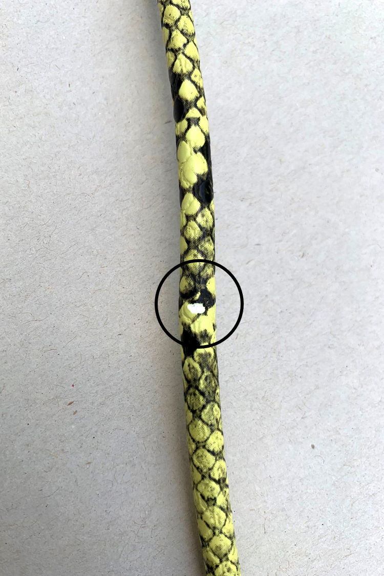 OUTLET - שרשרת מנוחשת ראלי