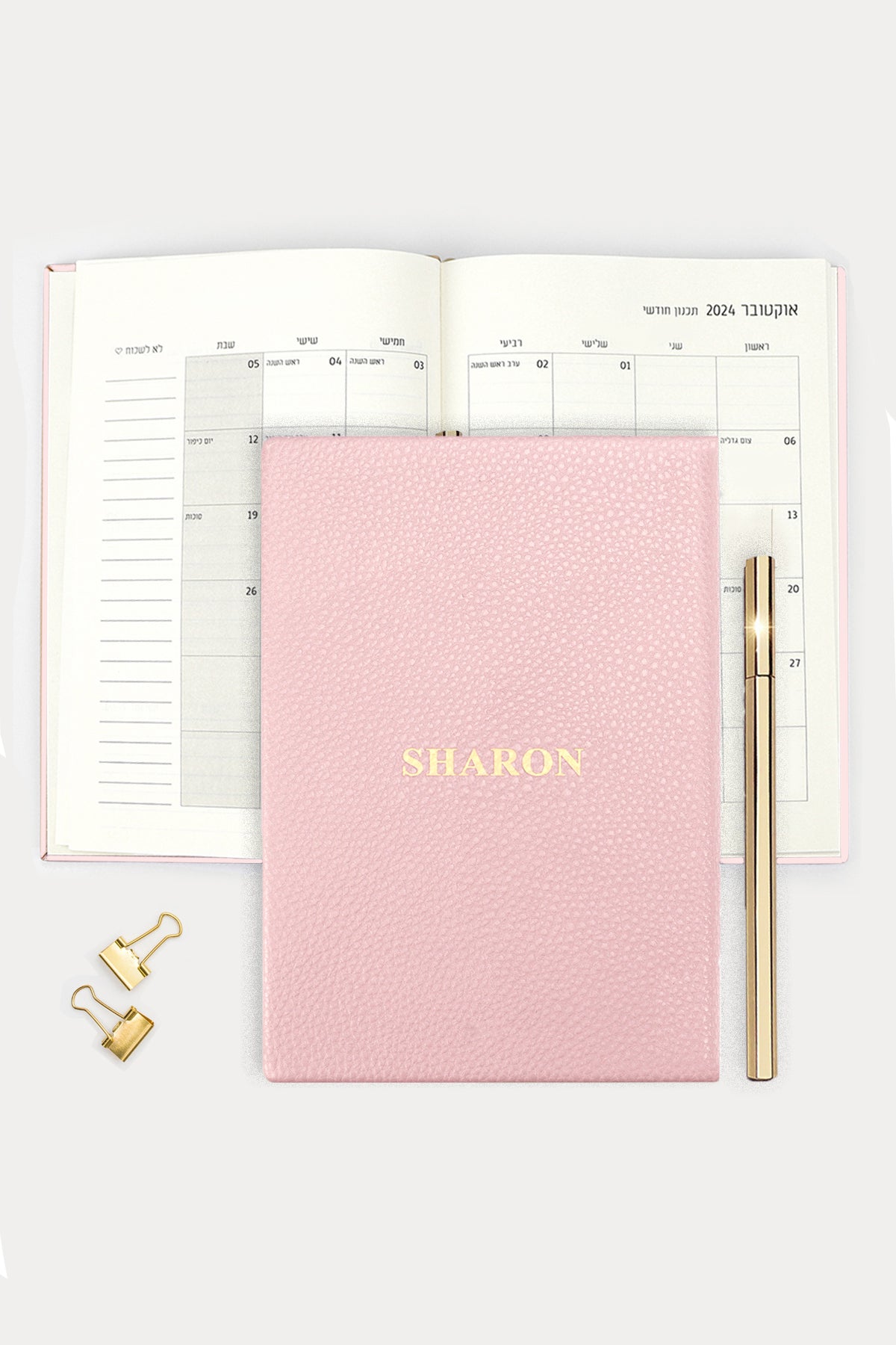 מארז מתנה: יומן שנתי + פד לעכבר