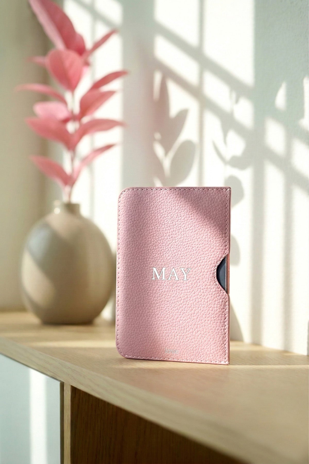 כיסוי לדרכון עם שם