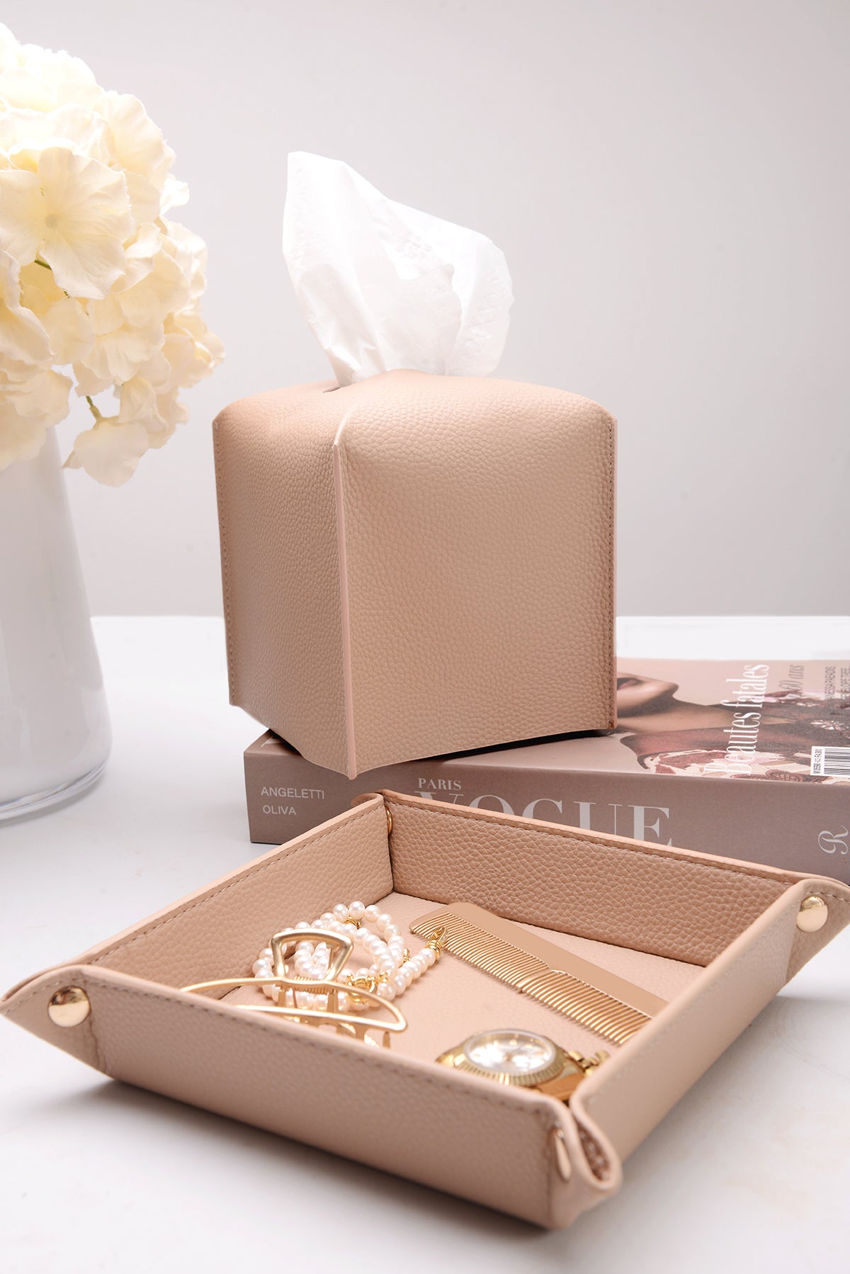 OUTLET- מגש מעוצב עם הטבעה זהב SAPIR