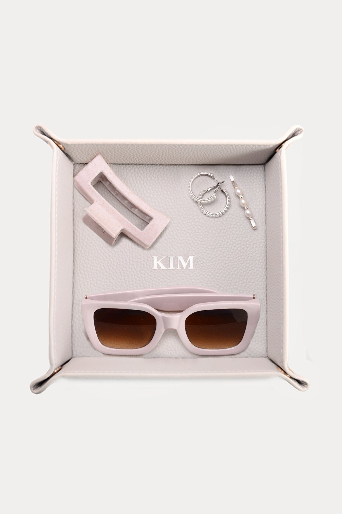 מארז מתנה: קופסת טישו + זוג מגשים