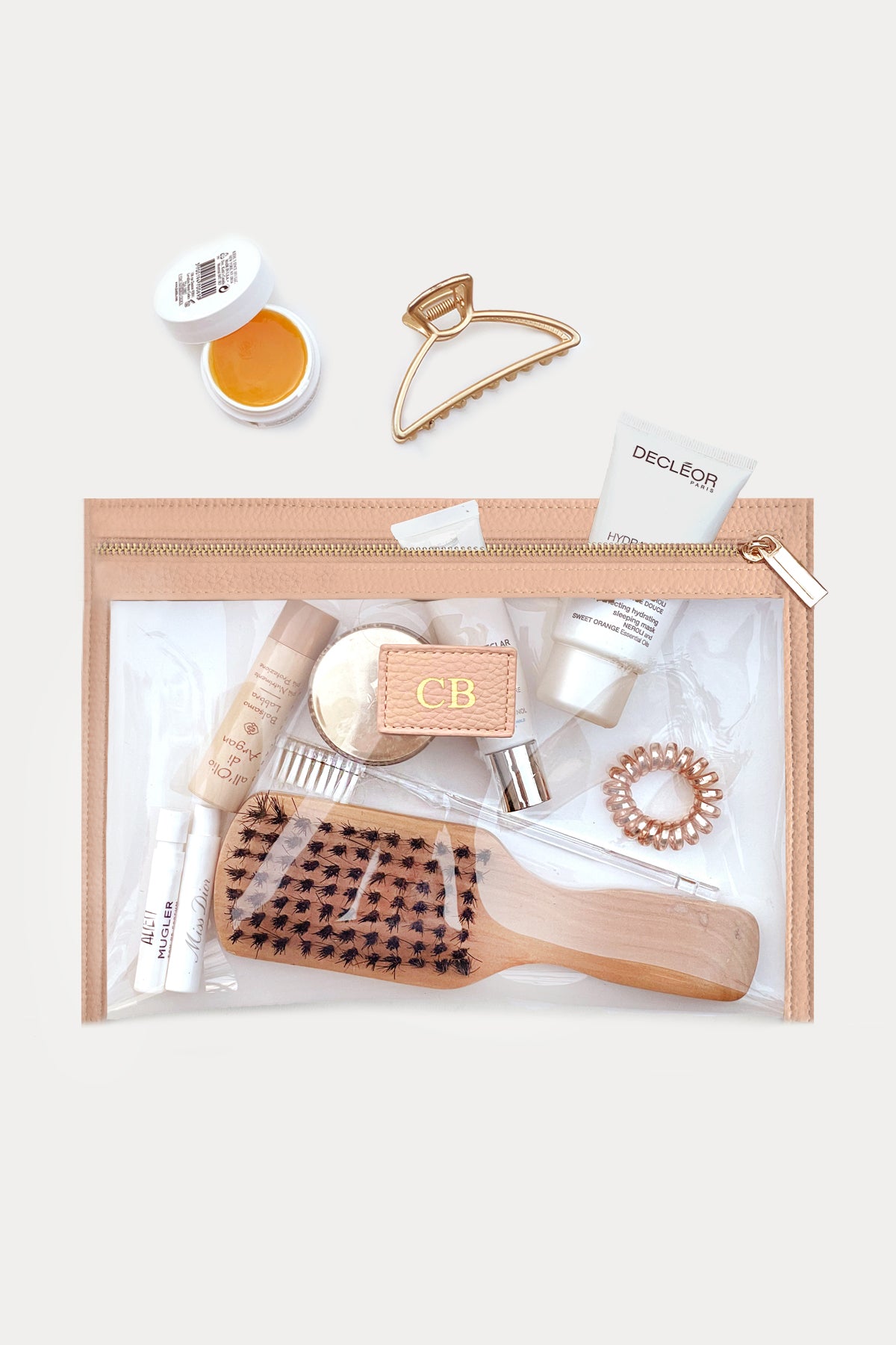 תיק רחצה שקוף