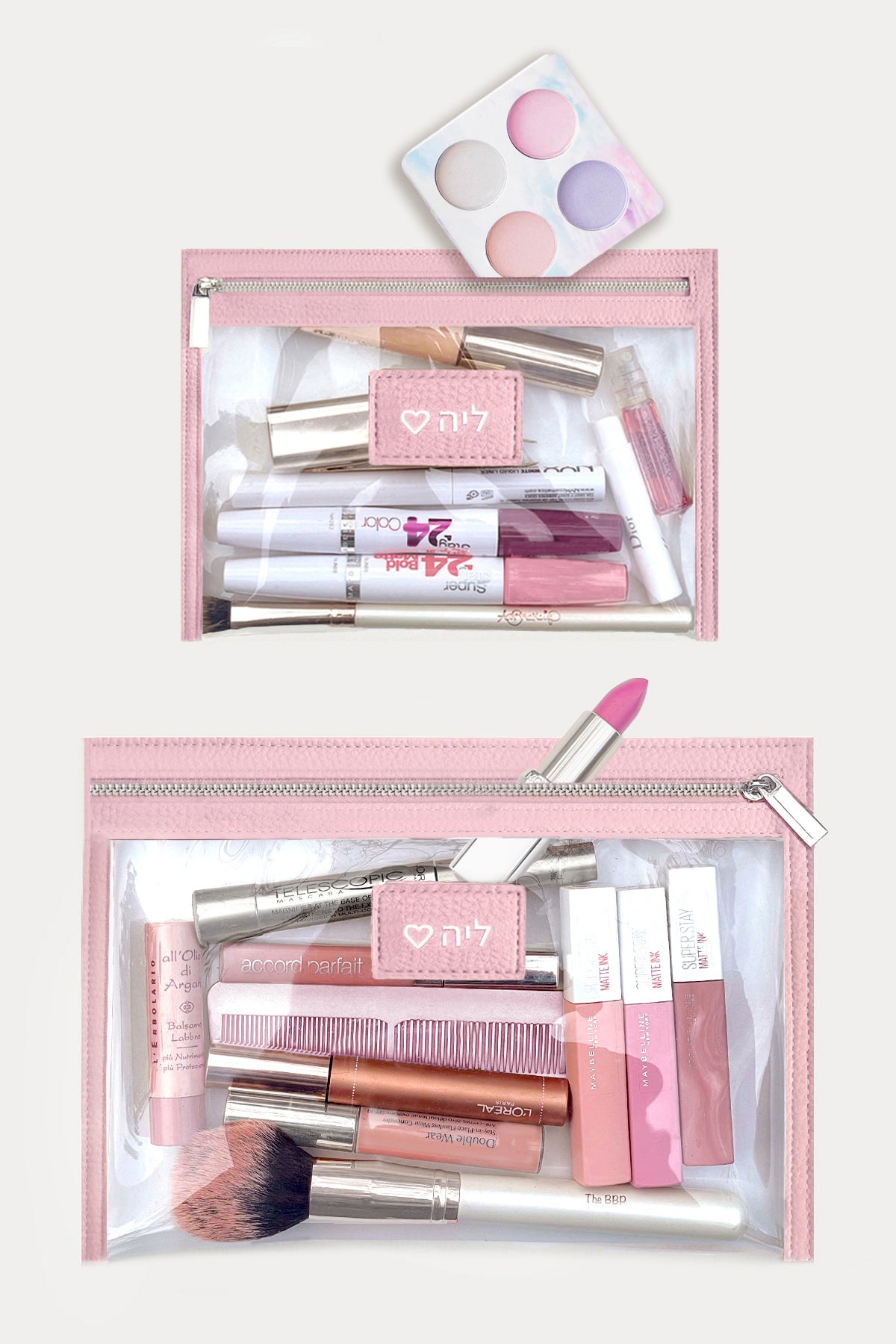 מארז זוגי! 2 תיקי איפור או רחצה