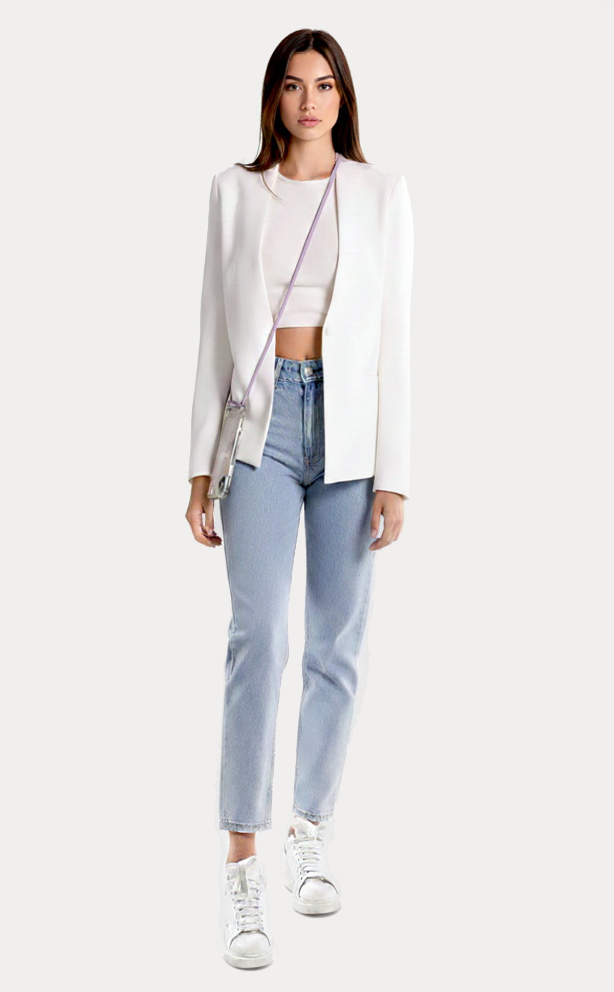 רצועה לטלפון סגולה