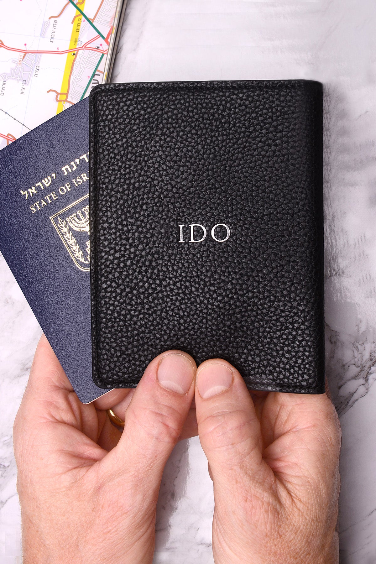 כיסוי לדרכון בעיצוב אישי