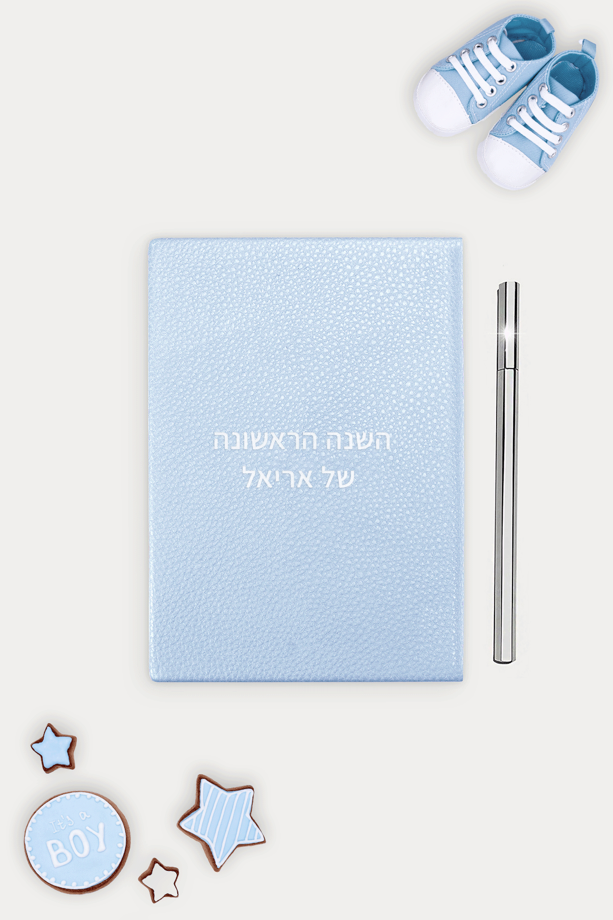מחברת עם שם