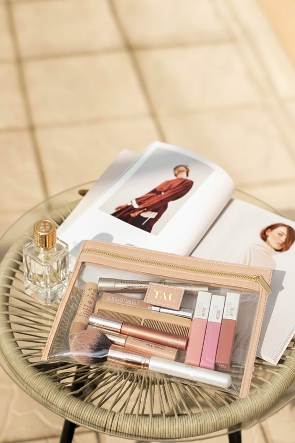 תיק איפור גדול